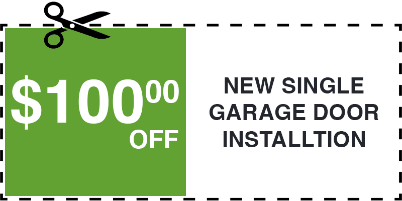 100 off garage door repair Rockville Centre